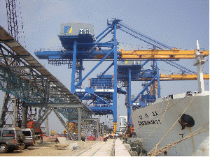 Grabbing unloading crane-Port cranes